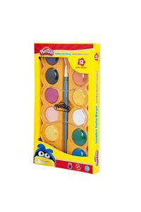 Play Doh Play-Doh Jumbo Sulu Boya 12 Renk 30 mm Çap