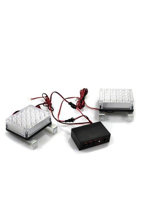 Space Flaşlı Ikaz Lambası 40 Led -beyaz