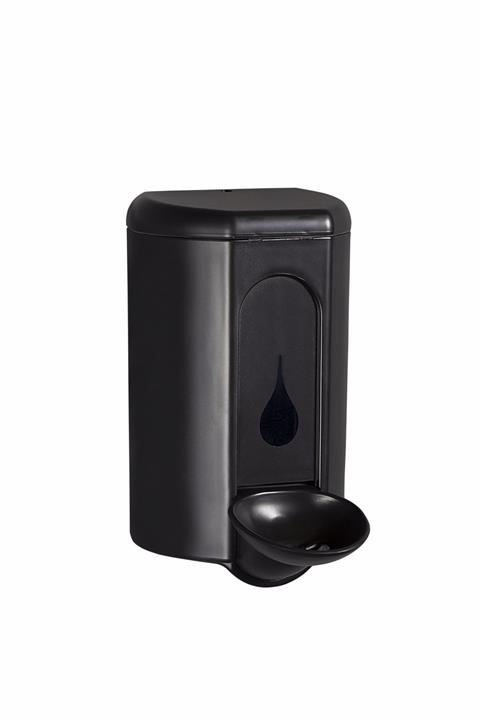 KGGOLDPAPER Frl 9413 Siyah 1100 Ml Dirsek Temaslı Sıvı Sabun Ve Dezenfektan Aparatı