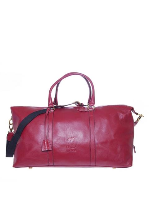 Tosbaa Unisex Bordo Orta Boy Valiz