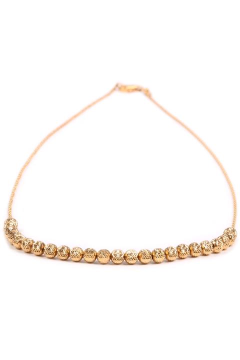 Cebeci 22 Ayar Sıralı Top Kolye