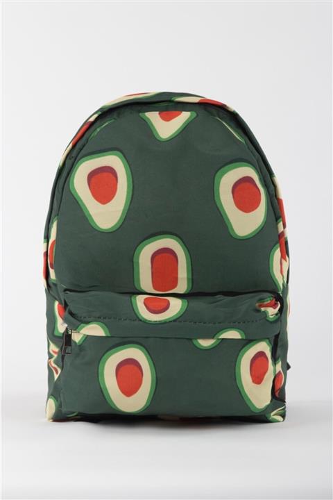 EFBUTİK Yeşil Avokado Sırt Çantası