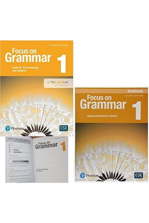 Pearson Focus On Grammar 1 Student's Book + Workbook With Myenglishlab 4th Edition