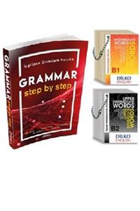 Dilko Yayıncılık Grammar Step By Step + B1-b2 Kelime Kartları