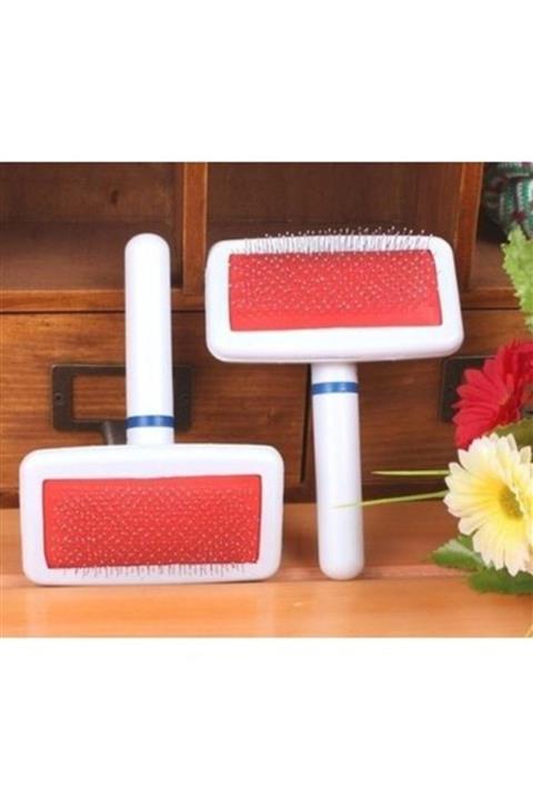 goldmirror Evcil Hayvan Kedi Köpek Fırçası Telli Beyaz