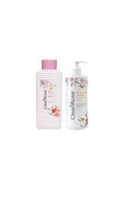 Clean Rose %100 Doğal Gül Suyu 400 ml Gül Özlü El Ve Vücut Losyonu 400 ml