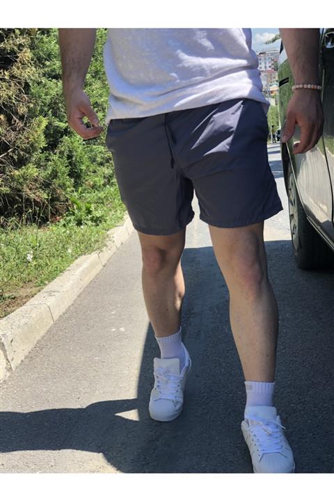 atmaca moda Gri Deniz Şortu