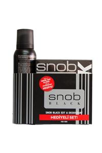 Snob Edt 100 Ml+deo Black