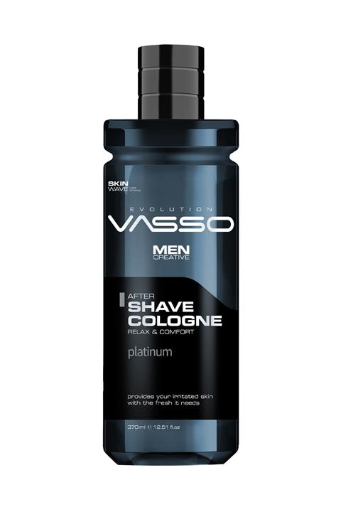 Vasso Men Tıraş Sonrası Ferahlatıcı Profesyonel Parfümlü Kolonya - Vasso Men Platinium 330 ml