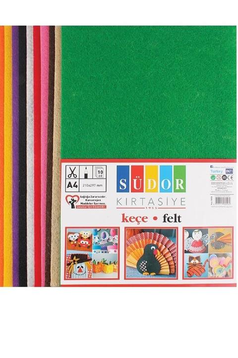 Südor Keçe 20X30 Cm 10 Renk 180 G Sk37