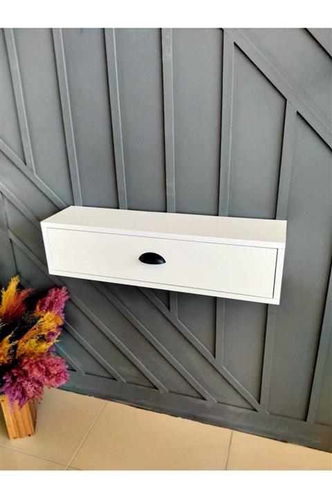 DEKOKAP Dresuar Beyaz Ss Retro Kulp