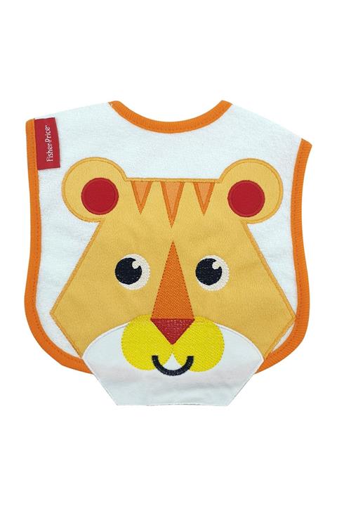 FISHER PRICE Dokumalı Mama Önlüğü Kaplan