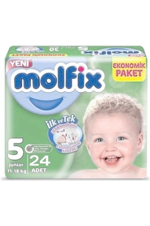Molfix 3d No:5 Junior Jumbo 24 Adet