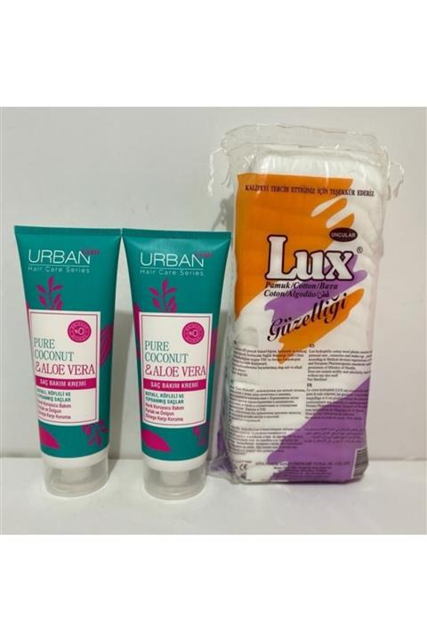 Urban Care Pure Coconut Saç Kremi Ve Pure Coconut Saç Kremi Alana Lux Pamuk 100 gr