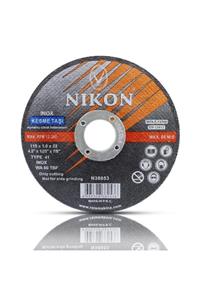 NİKON Inox Metal Kesici Taş Disk 115x1x22.23 mm 1-5-10-20-50 Adet 5 Adet