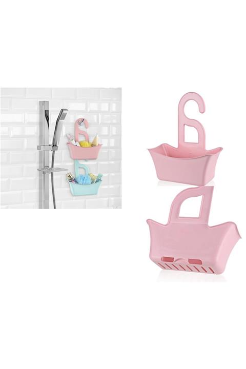 Rnshopping Banyo Sepeti Delikli Sepet Çok Amaçlı Sabun Şampuan Tutucu Raf