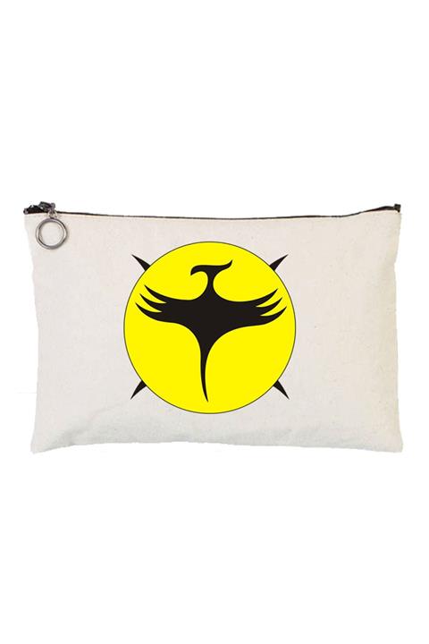 Art TShirt Zagor Astarlı Bez Tablet Ve Makyaj Çantası