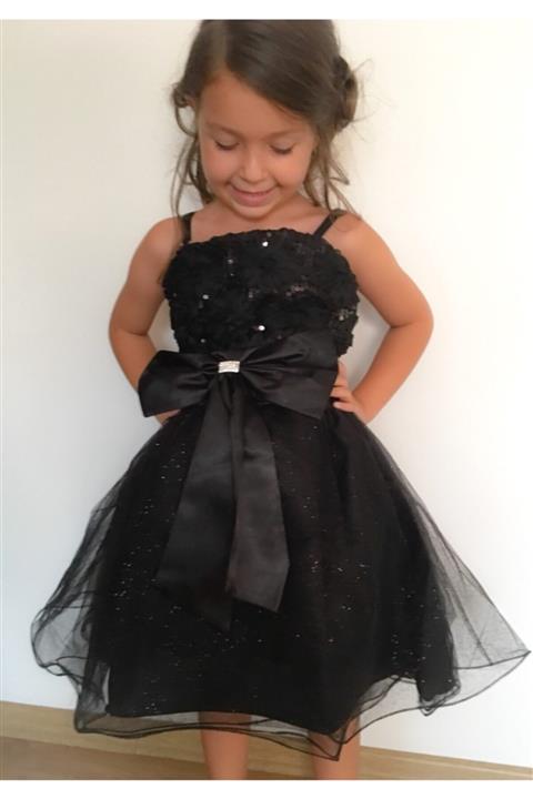 Lady Lou Kız Çocuk Siyah Elbise