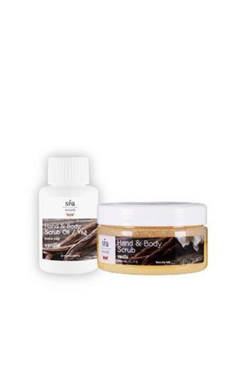 Huncalife Spa Moods Vanilyalı El & Vücut Scrub Tuz(200 ml)+yağı(100 ml)seti 2011070200005