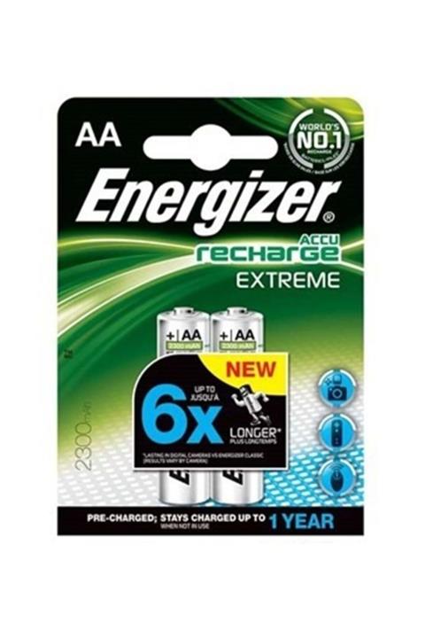 Energizer Pil 2'li 1.2v 2300 Mah Aa Şarj Edilebilen Kalem Pil Hr6