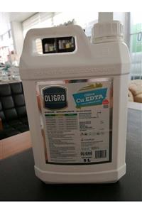 OLIGRO Cu-edta - 5 Lt (% 6 EDTA ŞELATLI SIVI BAKIR GÜBRESİ)
