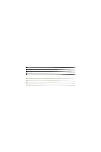 SİSMAK Siyah Kablo Bağı Cırt Kelepçe 2.5 X 140 Mm Pk 100ad