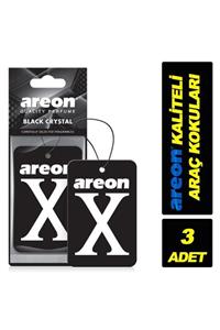 Areon X Black Crystal ''3 Adet'' 'kaliteli Araç Kokusu'