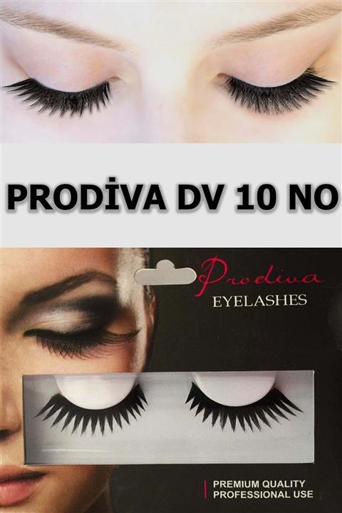 PRODİVA Marka Dv 10 Model Bütün Kirpikler, Takma Kirpik