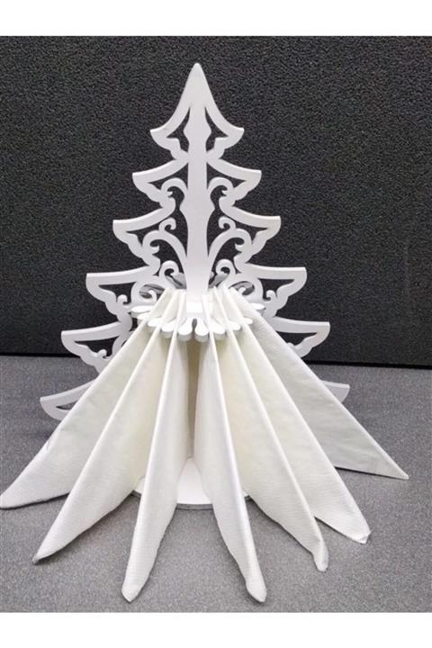 ST Design Mdf Peçetelik Beyaz