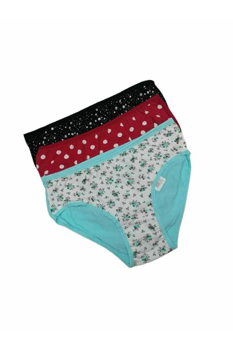 Siya Life Kadın Siyah Slip Külot 3'lü