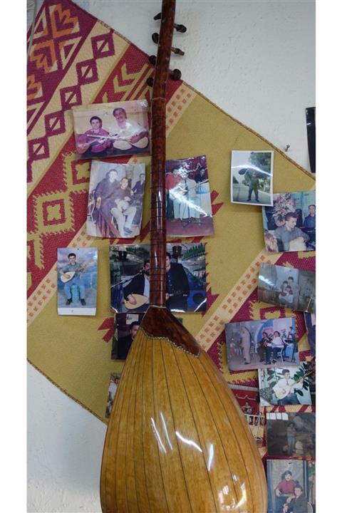 Murat Saz Evi Kısa Sap Çınar Ağacı Bağlama