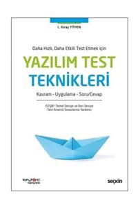 Seçkin Yayıncılık Yazılım Test Teknikleri