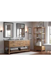 MACart Designo Ceviz Banyo Takımı - Bc-005