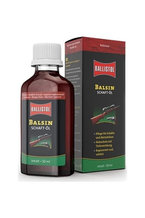 Ballistol Balsin Şaftol Kırmızı Kahve Kundak Yağı 50 Ml