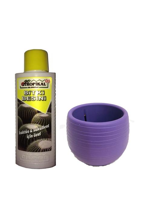 TROPİKAL KAKTÜS VİTAMİNİ (225 ML) SAKSI - SUKULENT VİTAMİNİ - SUKULENT SAKSISI - KAKTÜS ve SUKULENT KİTİ