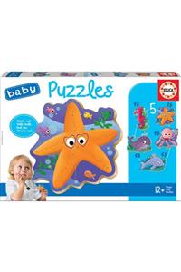 EDUCA Baby Puzzle Sea Animals 12ay