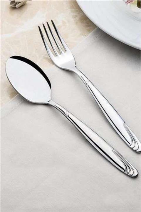 Nehir Lizbon 24 Prç, Çatal Kaşık Seti Takımı
