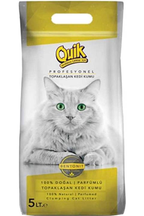 Quik Quık Bentonit Ince 5 Lt Lavanta 4 Lü Kutu