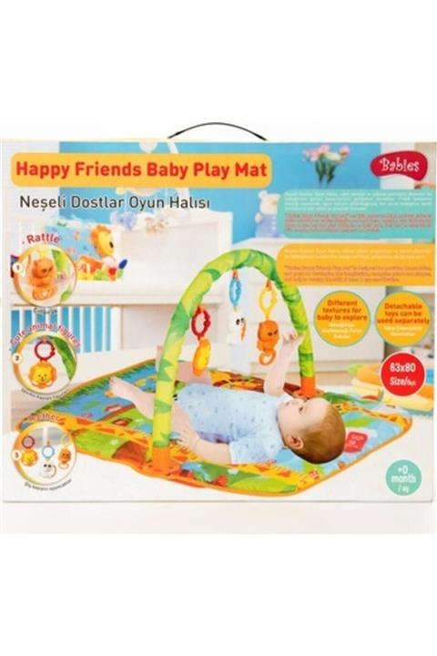 Babies Neşeli Dostlar Oyun Halısı Bebekler Için