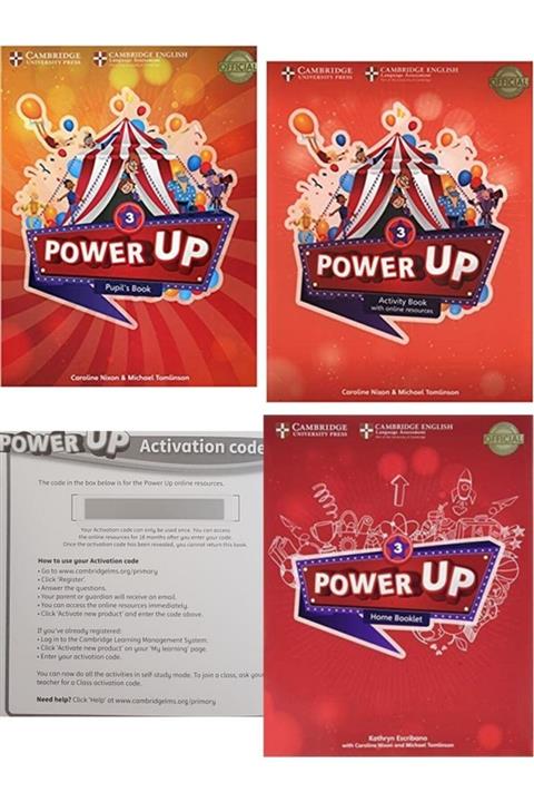 Cambridge University Press Power Up 3 - Pupil's Book + Activity Book With Online Resources And Home Booklet