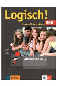 Klett Ernst /Schulbuch Logısch! Neu A1.1 Kursbuch + Arbeitsbuch