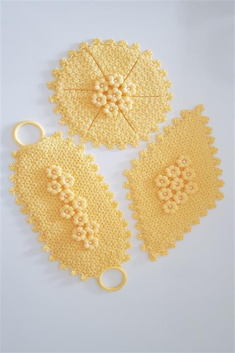 İnciShop 3lü Incili Lif Seti