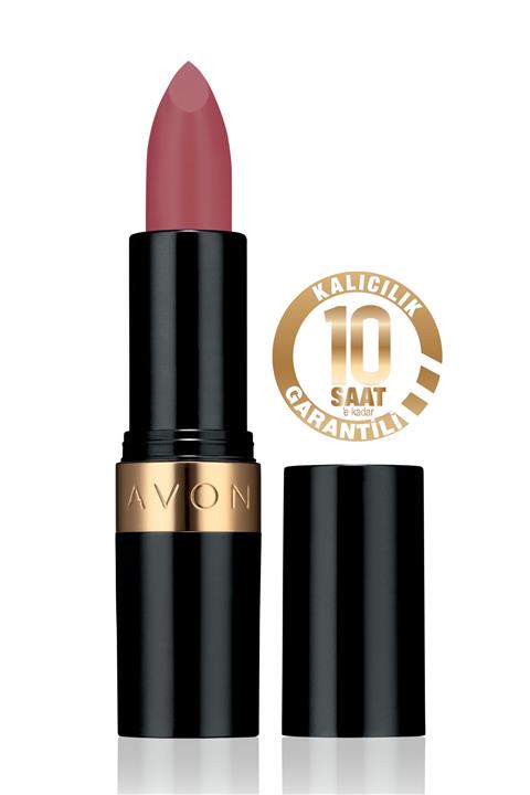 AVON Power Stay Hafif Dokulu Mat Ruj - Rose All Day