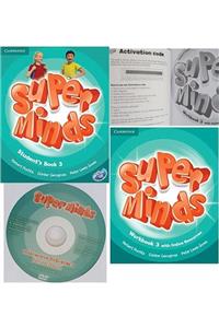 Cambridge University Press Super Minds 3 Student's Book With Dvd-rom & Workbook With Online Resources