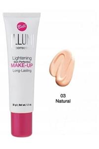 Bell Illumı Lightening-3 Skin Perf.make-up - Natural - Makyaj Bazı