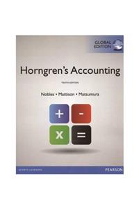 Pearson Education Yayıncılık Horngren's Accounting