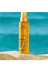 Nuxe Huile Solaire Spf 30 - Bronzlaştırıcı Yüz Ve Vücut Yağı Spf 30 150ml