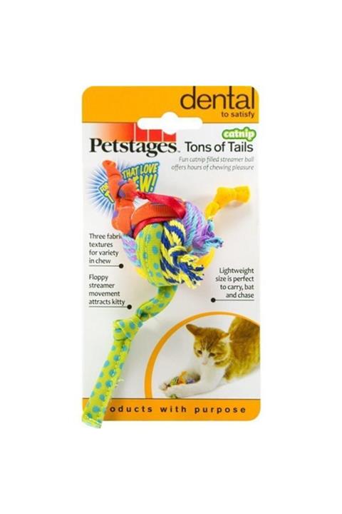PetStages Tons Of Tails Kumaş Top Kedi Oyuncağı