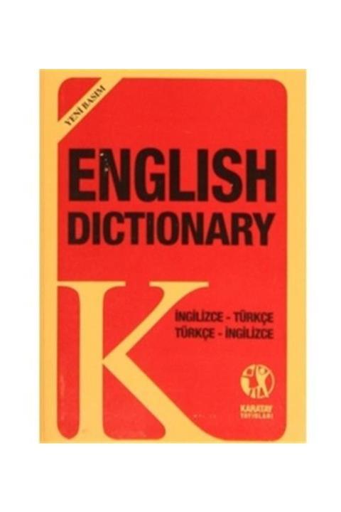 Karatay Yayınları English Dictionary İngilizce - Türkçe Türkçe - İngilizce Yeni Basım