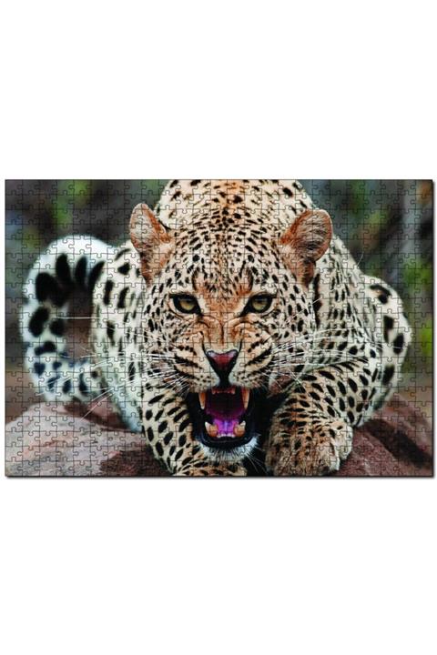 Cakapuzzle Kükreyen Jaguar 500 Parça Puzzle Yapboz Mdf (ahşap)